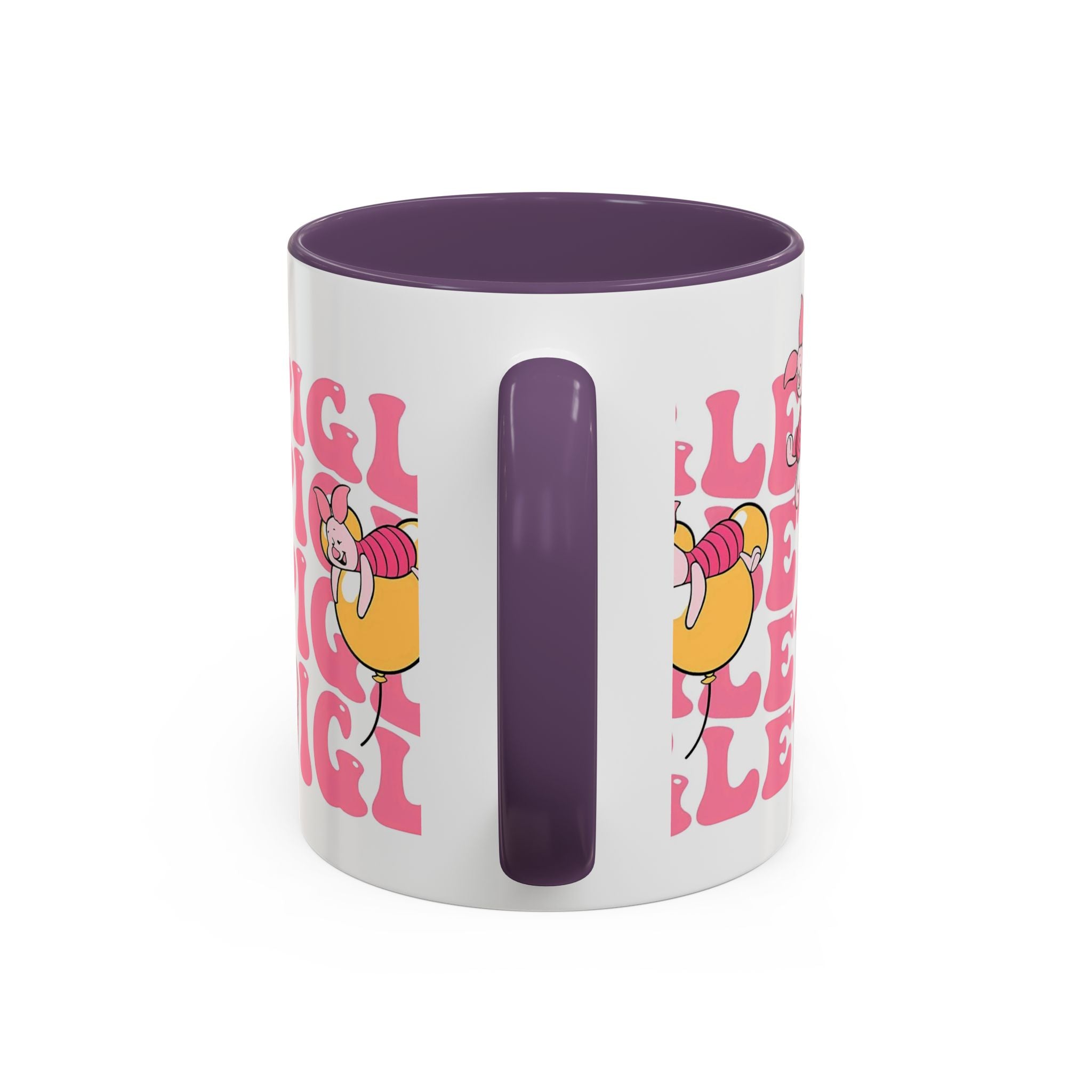 Piglet Coffee Mug — Cute Pink Winnie-The-Pooh Character Accent Mug (11/15oz)