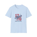1776 America Land of the Free Patriotic Tee