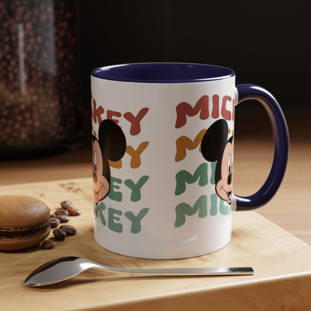 Mickey Retro Stack Accent Coffee Mug — 11/15oz