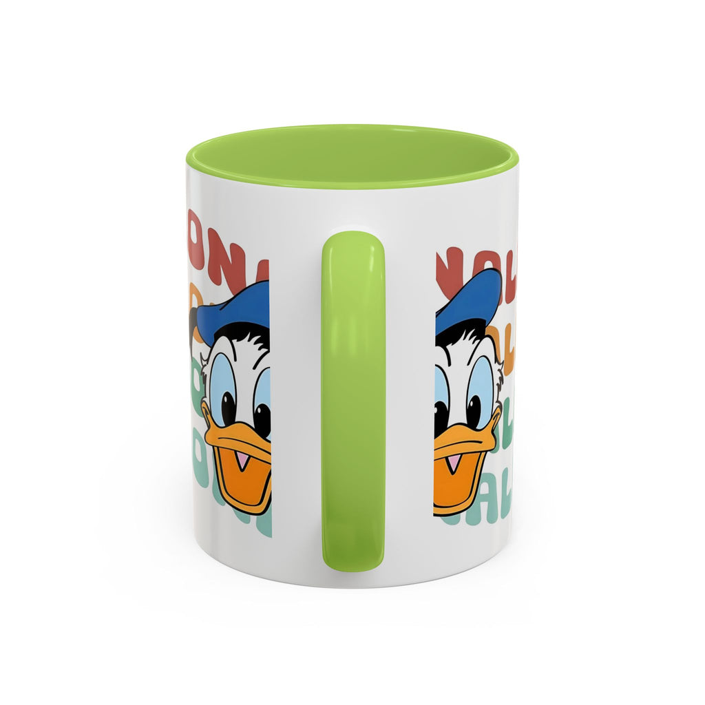 Donald Duck Retro Accent Coffee Mug