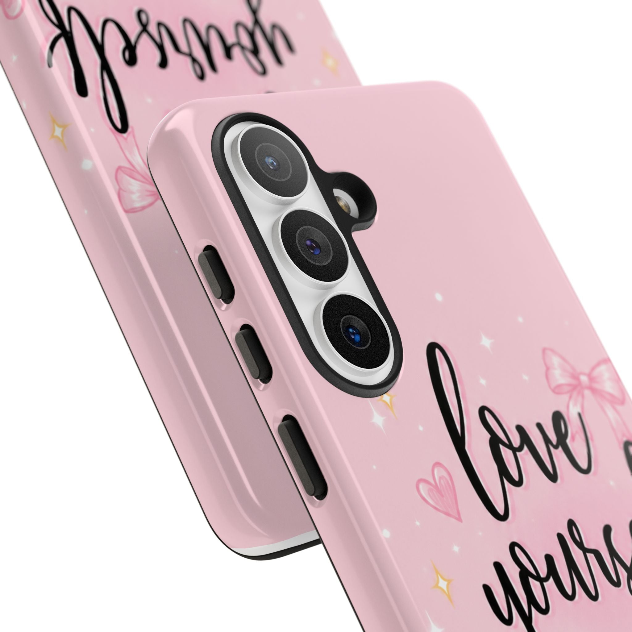 Love Yourself More Pink Inspirational Protective Case