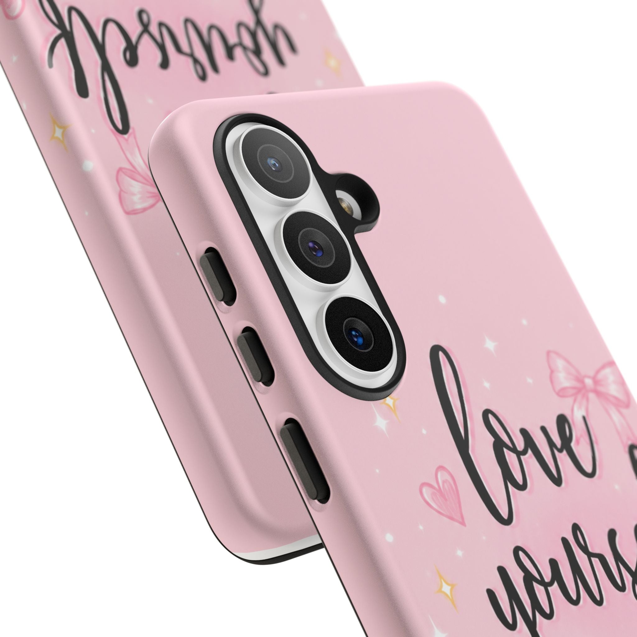 Love Yourself More Pink Inspirational Protective Case