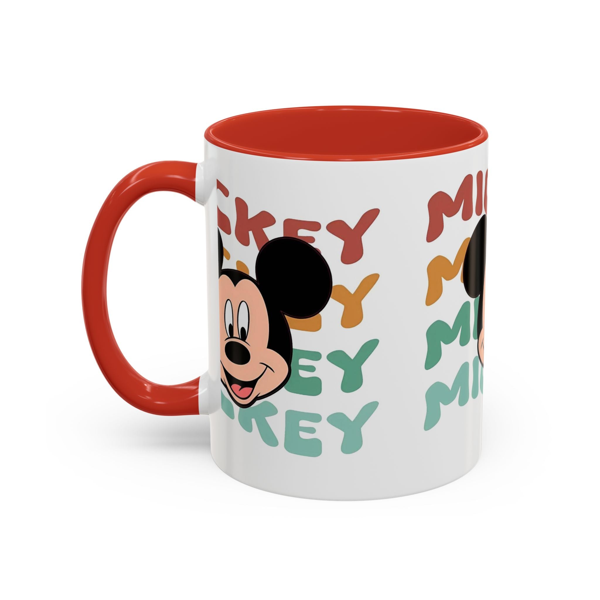 Mickey Retro Stack Accent Coffee Mug — 11/15oz