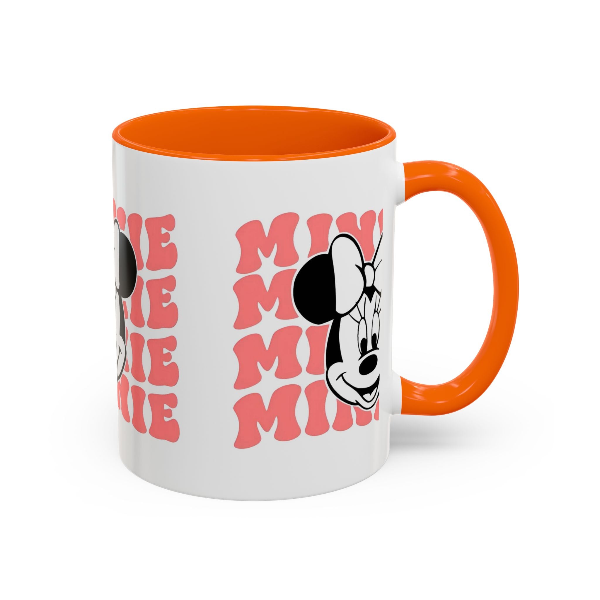 Minnie Mouse Retro Accent Coffee Mug — 11/15oz