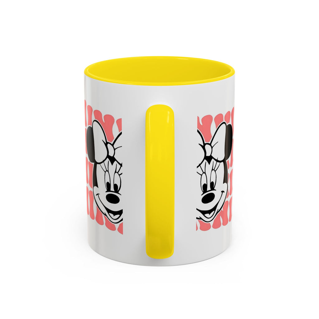 Minnie Mouse Retro Accent Coffee Mug — 11/15oz