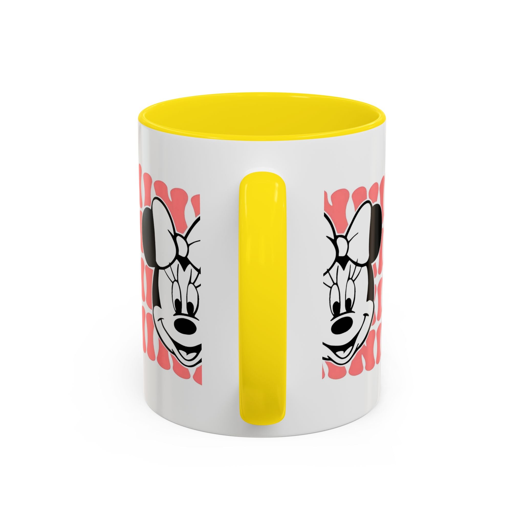 Minnie Mouse Retro Accent Coffee Mug — 11/15oz
