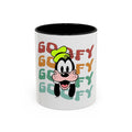 Goofy Retro Stack Accent Mug — Disney Goofy Coffee Cup (11/15oz)