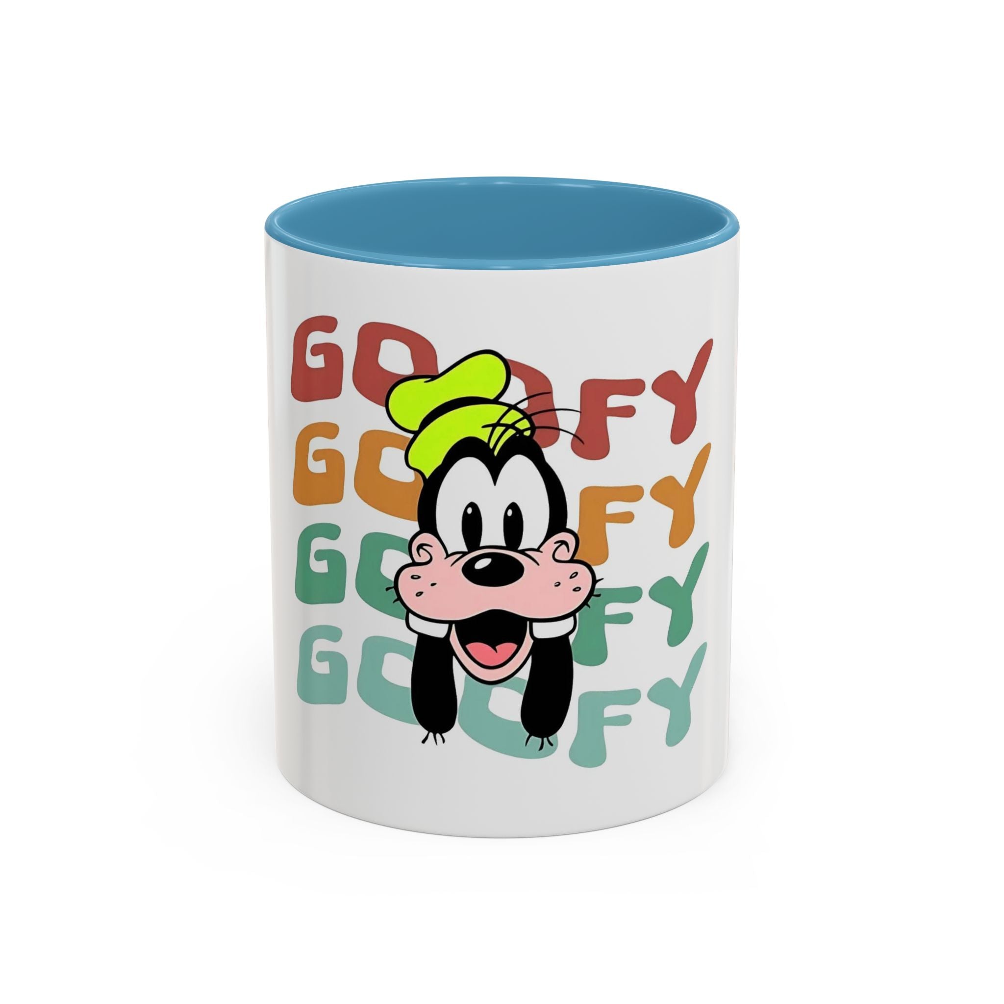 Goofy Retro Stack Accent Mug — Disney Goofy Coffee Cup (11/15oz)