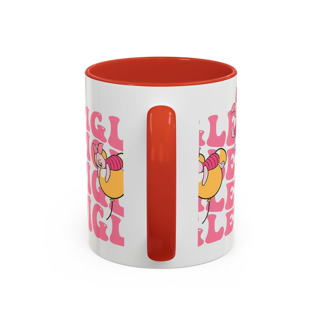 Piglet Coffee Mug — Cute Pink Winnie-The-Pooh Character Accent Mug (11/15oz)