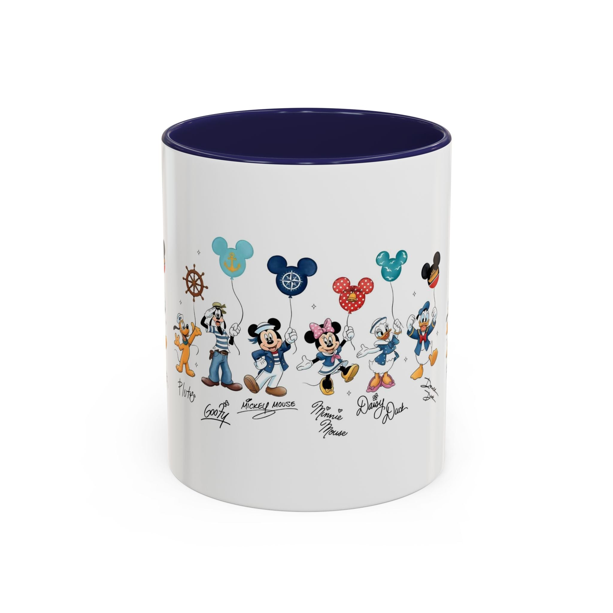 Disney Cruise Characters Accent Coffee Mug (11/15oz)
