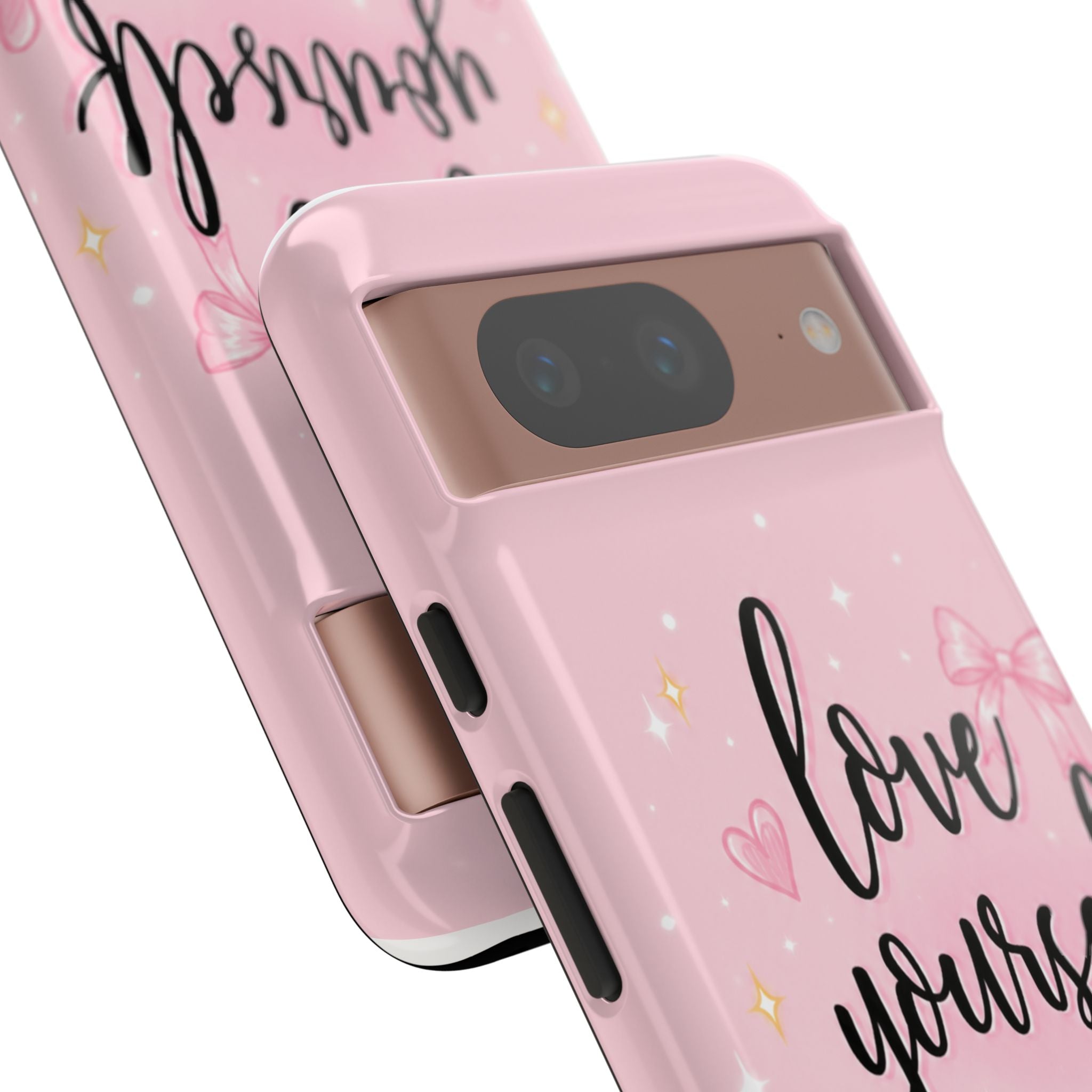Love Yourself More Pink Inspirational Protective Case