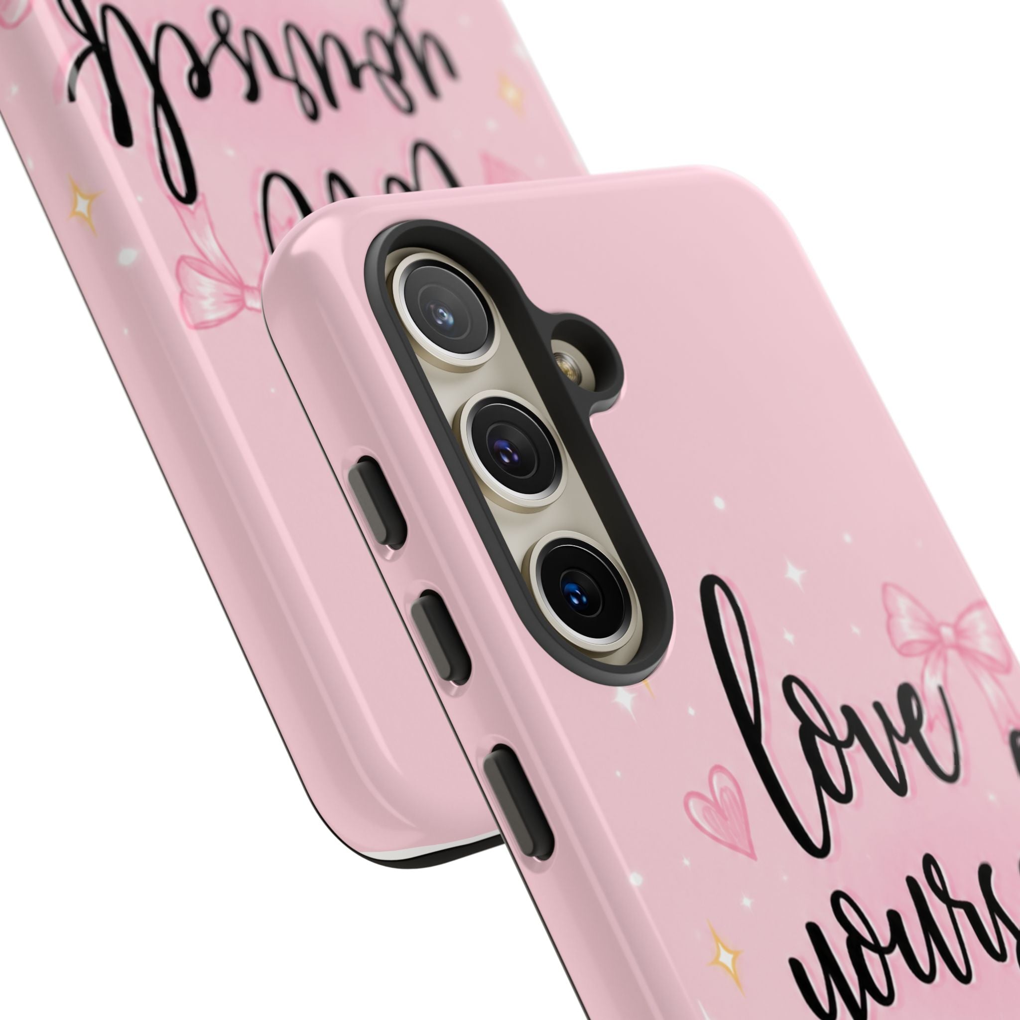 Love Yourself More Pink Inspirational Protective Case