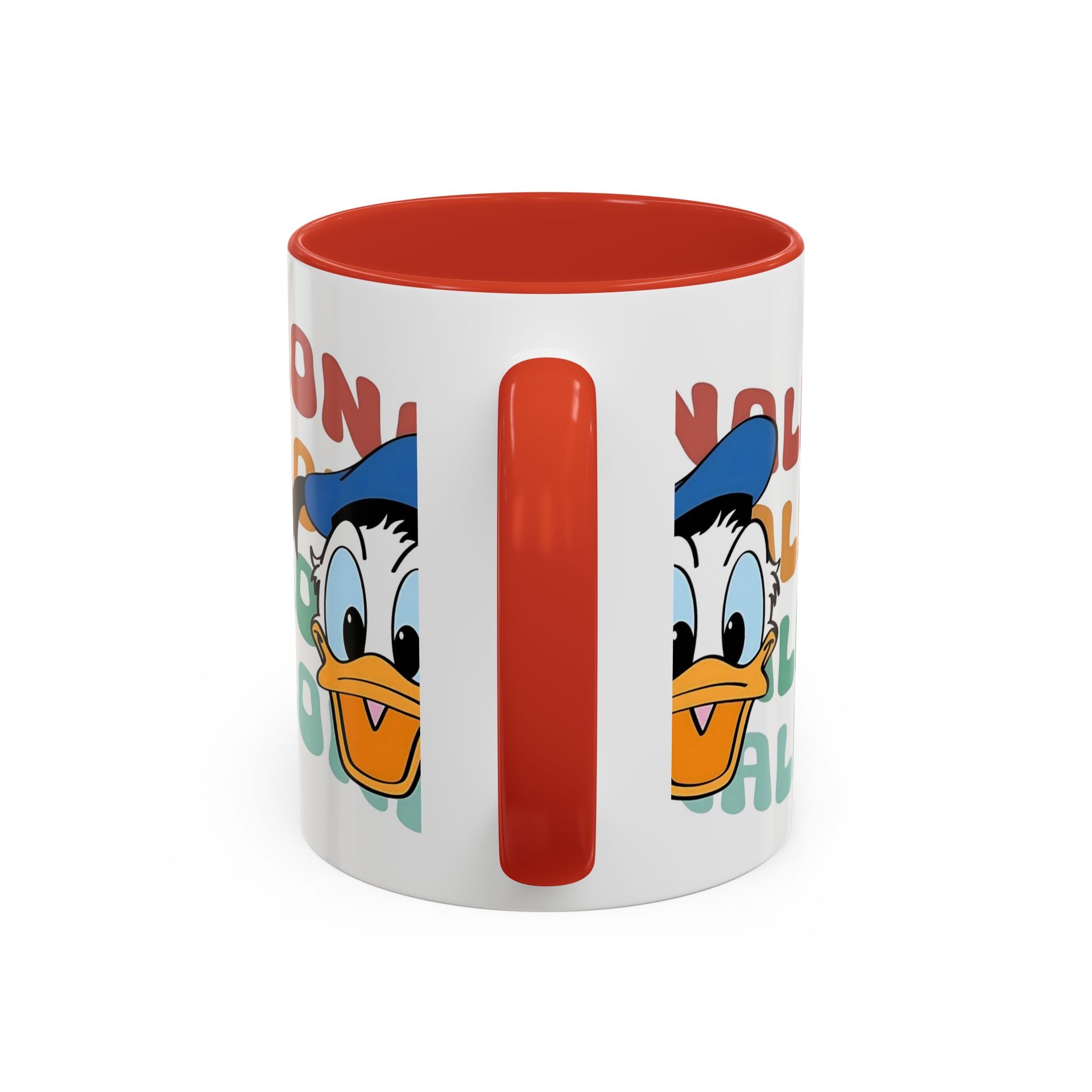 Donald Duck Retro Accent Coffee Mug