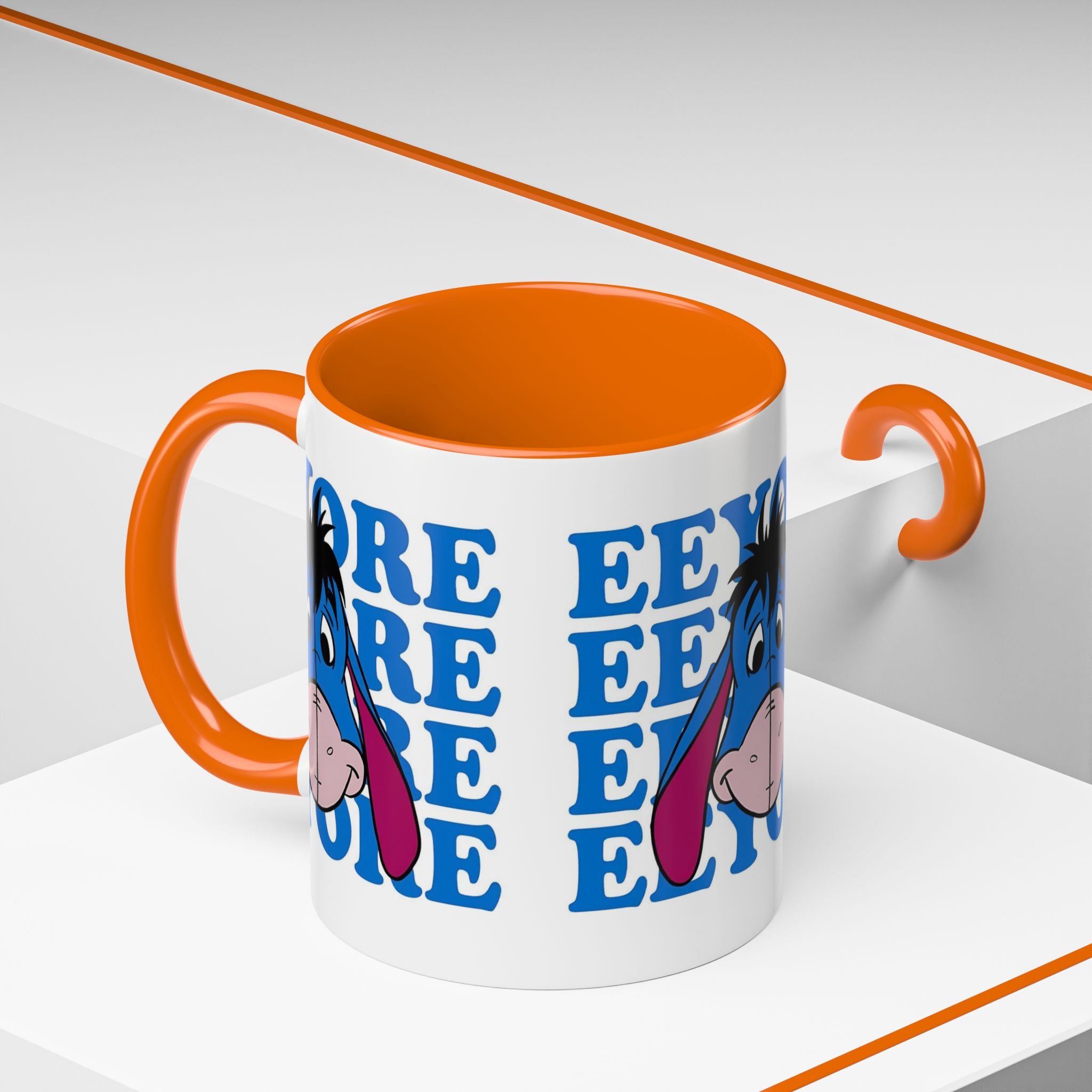 Eeyore Coffee Mug — Cute Cartoon Donkey Accent Mug (11/15 oz)