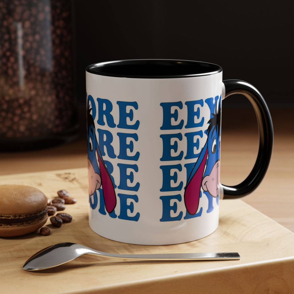 Eeyore Coffee Mug — Cute Cartoon Donkey Accent Mug (11/15 oz)