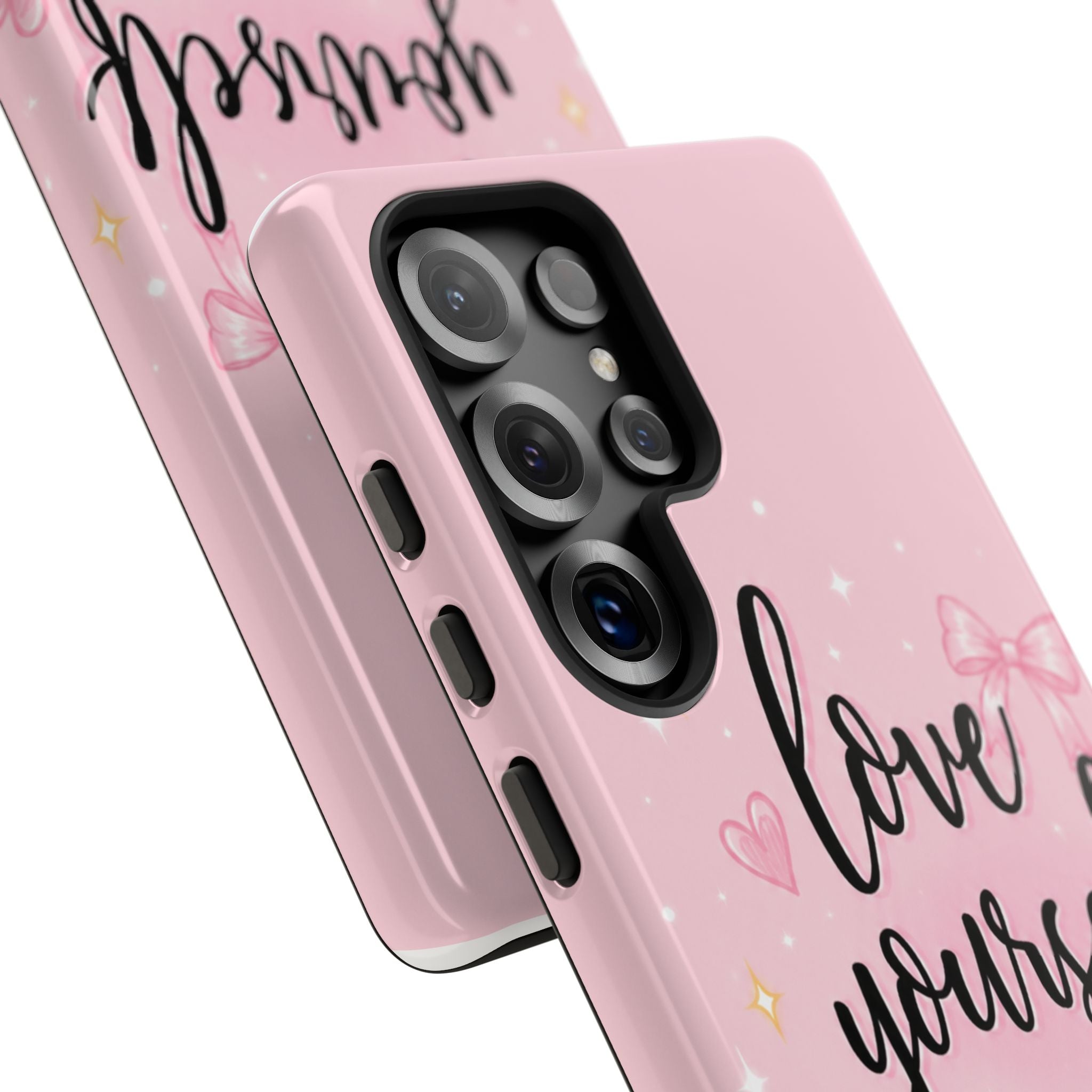 Love Yourself More Pink Inspirational Protective Case