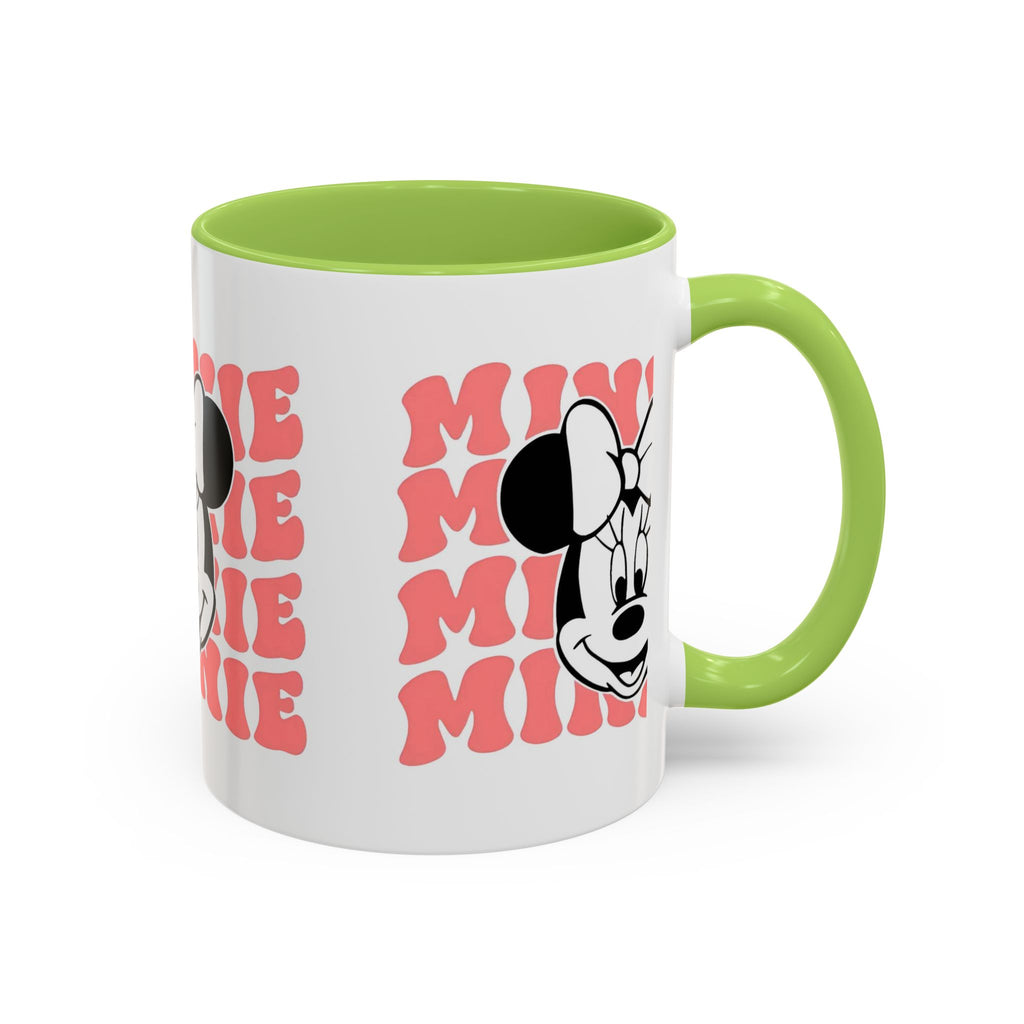 Minnie Mouse Retro Accent Coffee Mug — 11/15oz