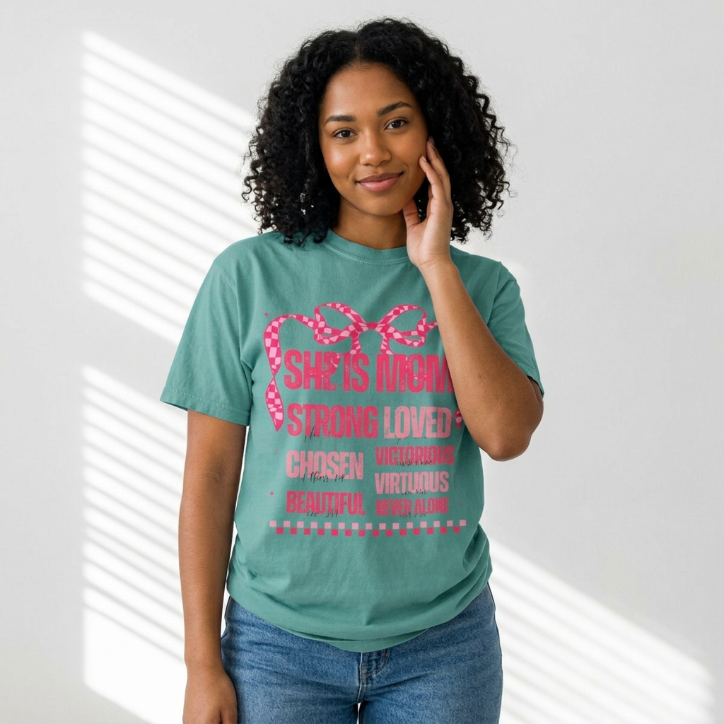 Shes a MOM Graphic Tee