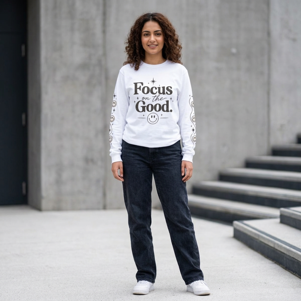 Focus on the Good Long Sleeve Tee