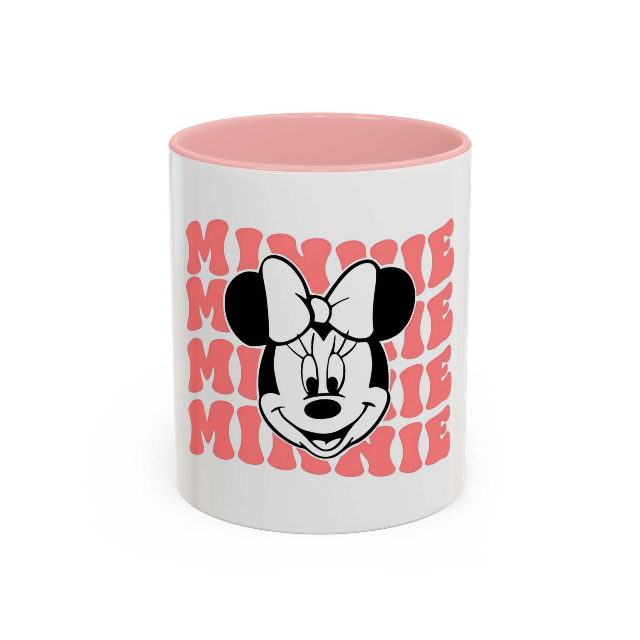 Minnie Mouse Retro Accent Coffee Mug — 11/15oz