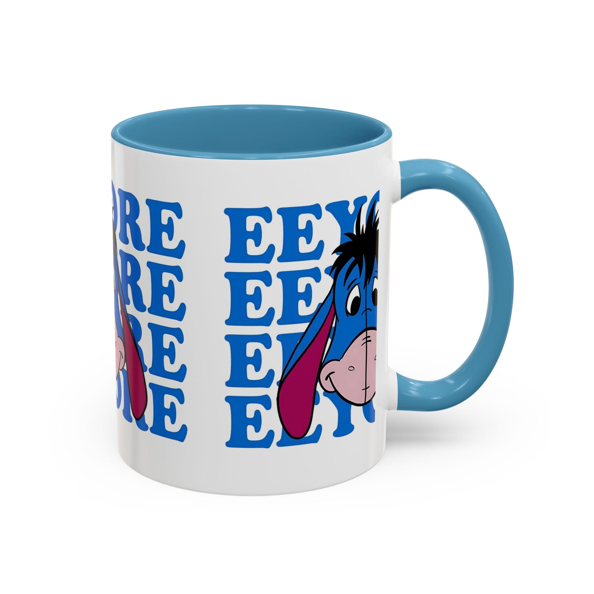 Eeyore Coffee Mug — Cute Cartoon Donkey Accent Mug (11/15 oz)