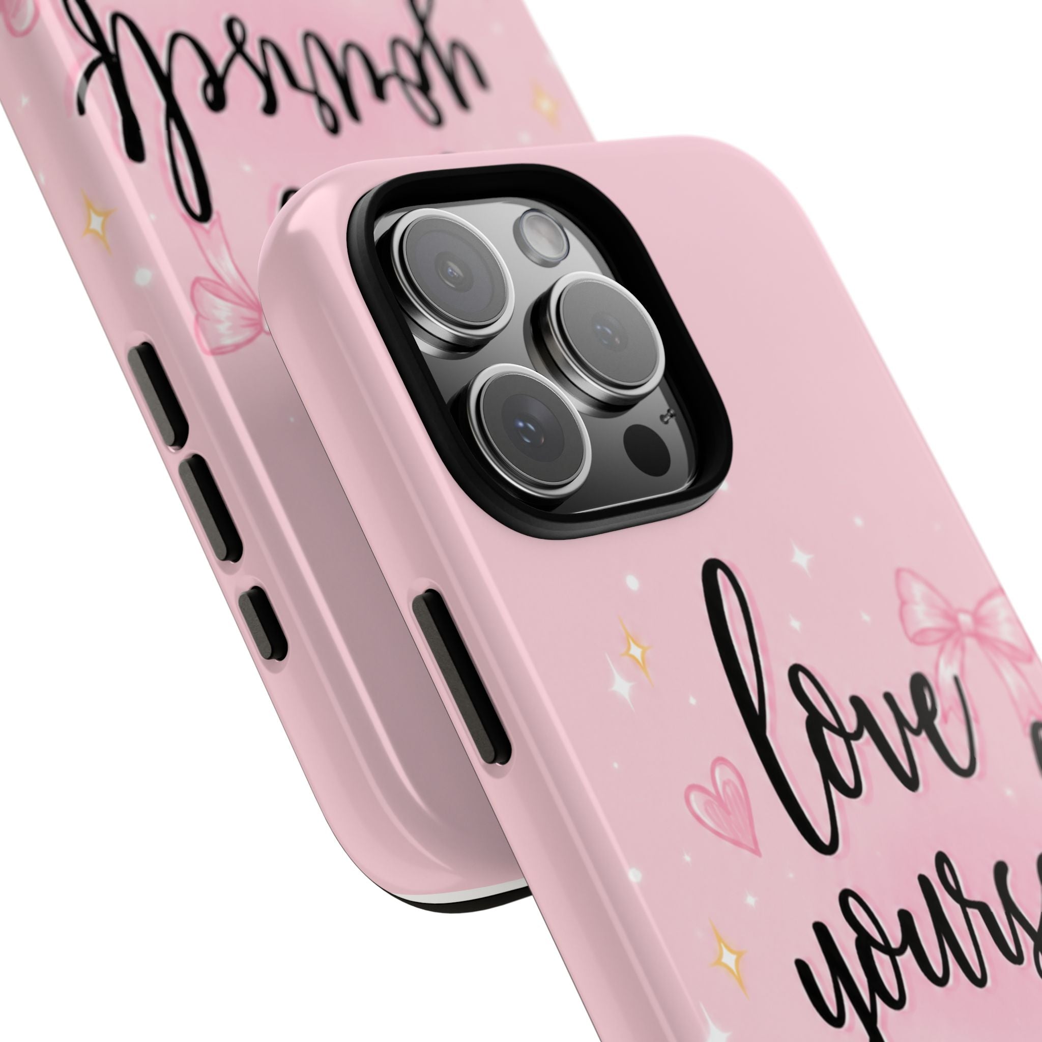Love Yourself More Pink Inspirational Protective Case