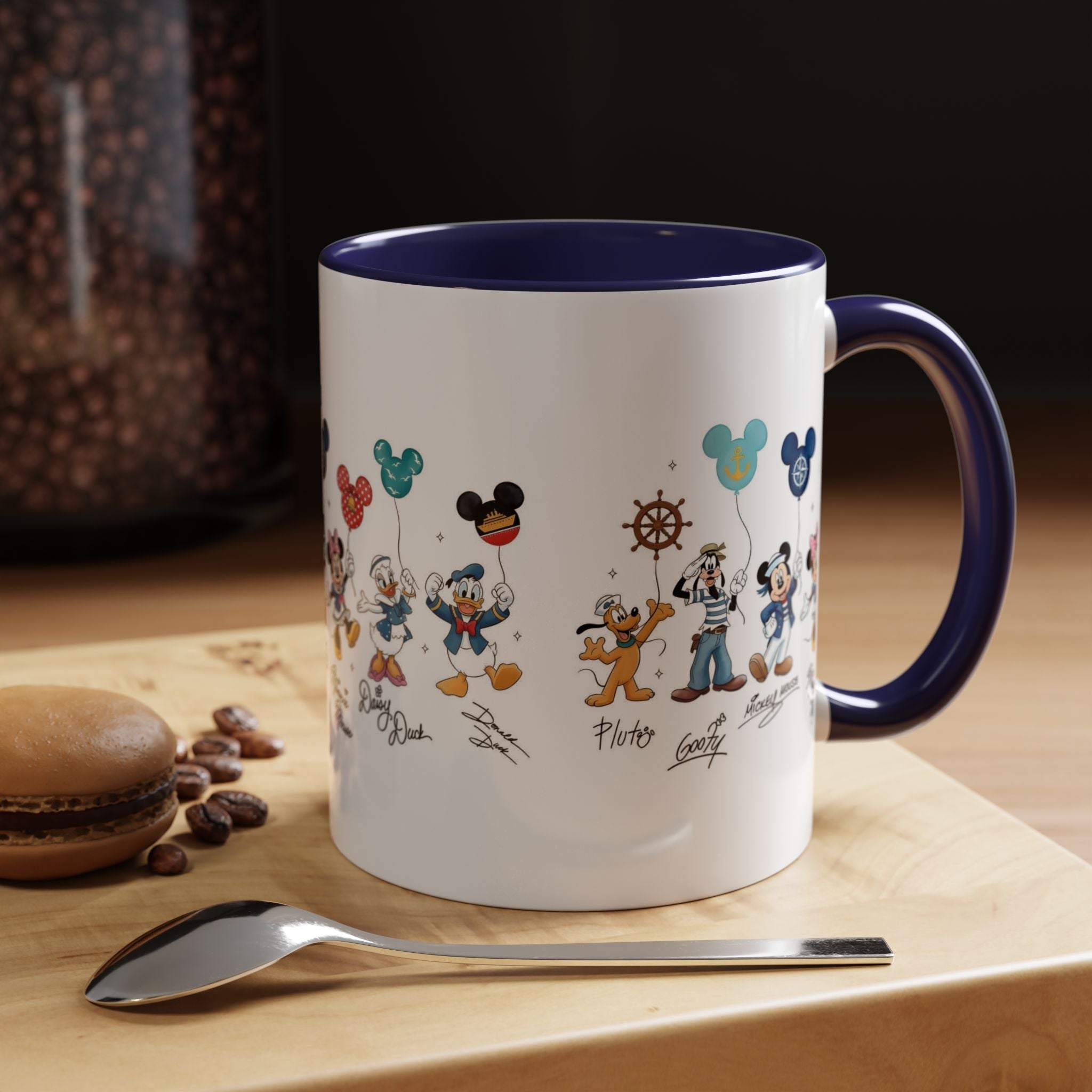 Disney Cruise Characters Accent Coffee Mug (11/15oz)