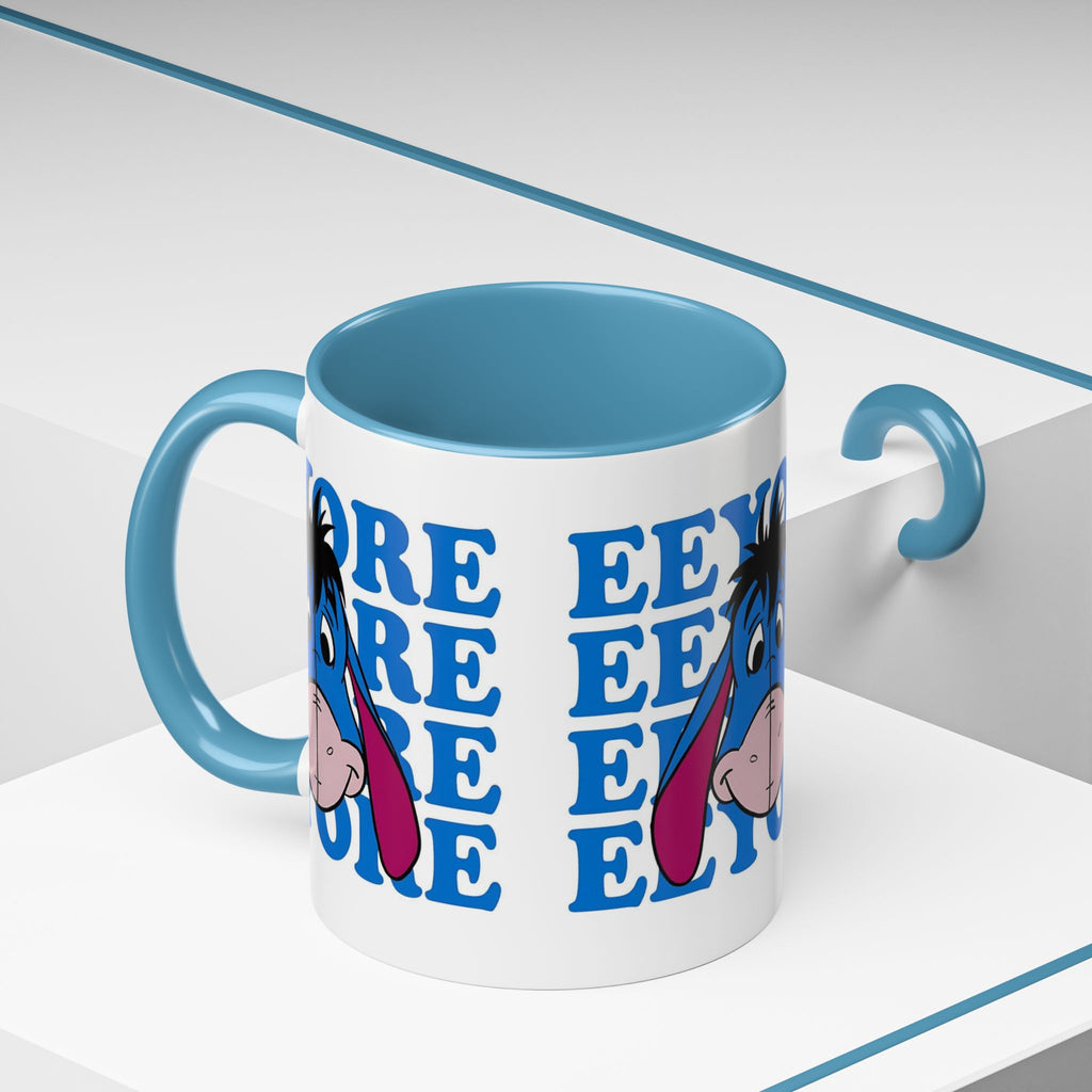 Eeyore Coffee Mug — Cute Cartoon Donkey Accent Mug (11/15 oz)