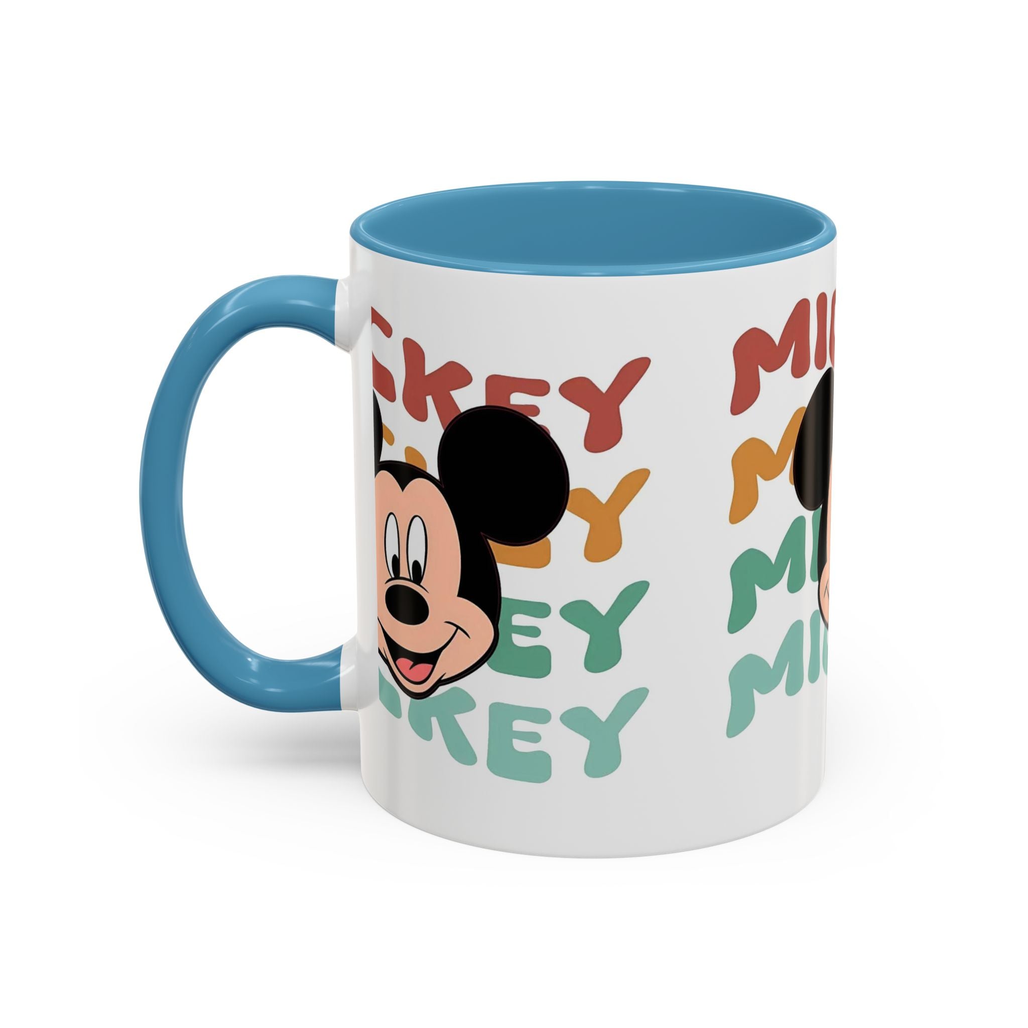Mickey Retro Stack Accent Coffee Mug — 11/15oz