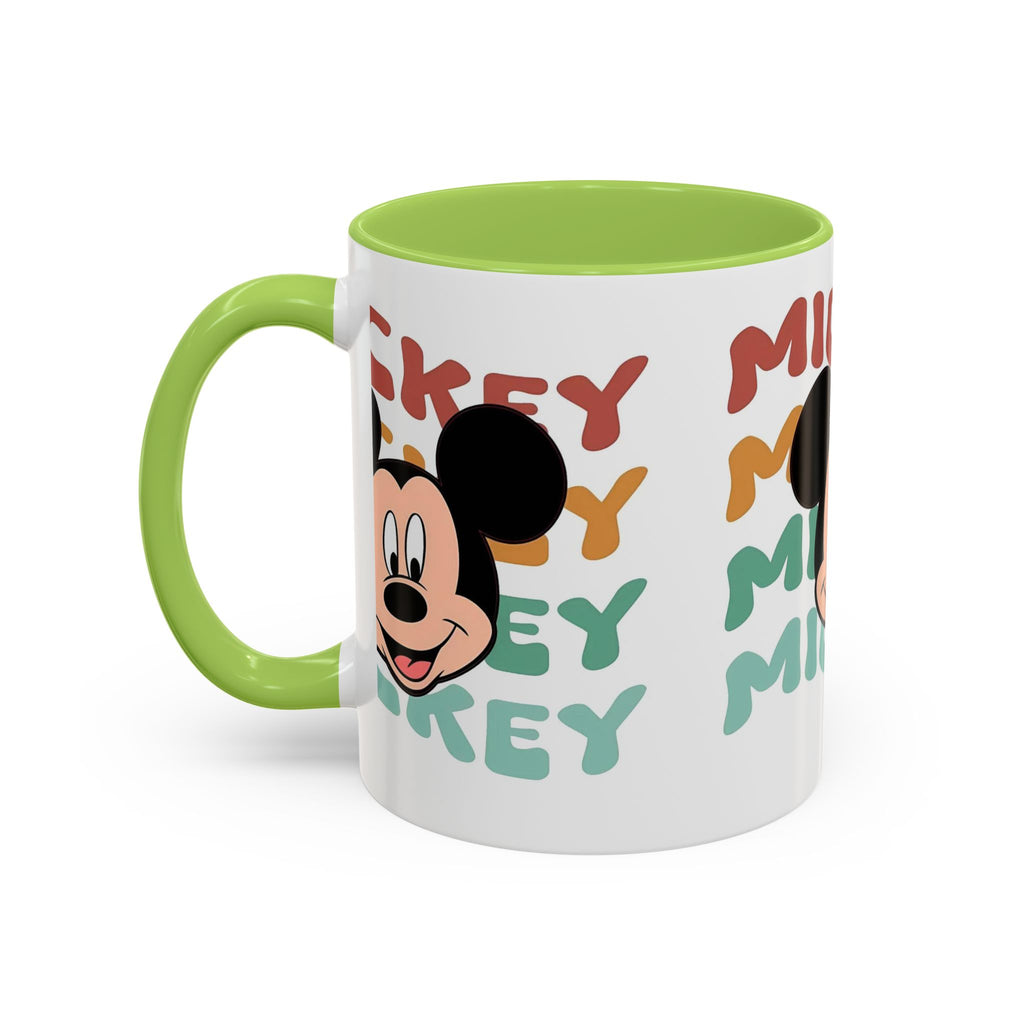 Mickey Retro Stack Accent Coffee Mug — 11/15oz