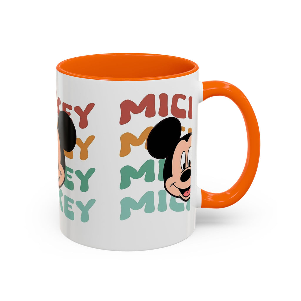 Mickey Retro Stack Accent Coffee Mug — 11/15oz