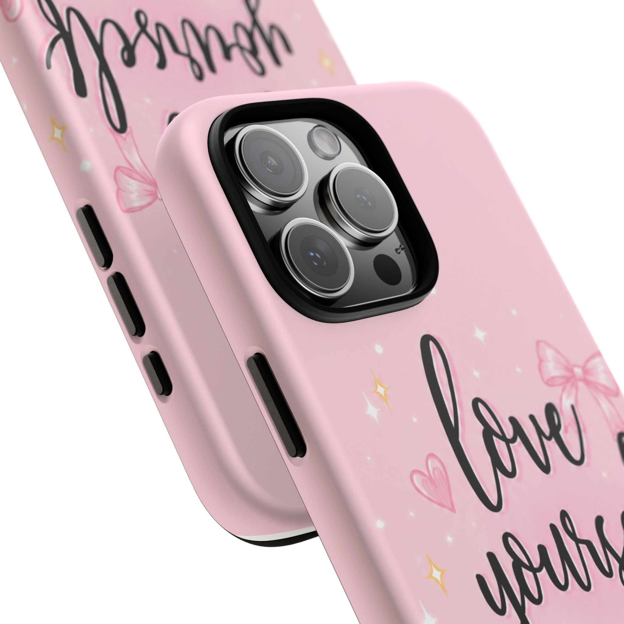 Love Yourself More Pink Inspirational Protective Case
