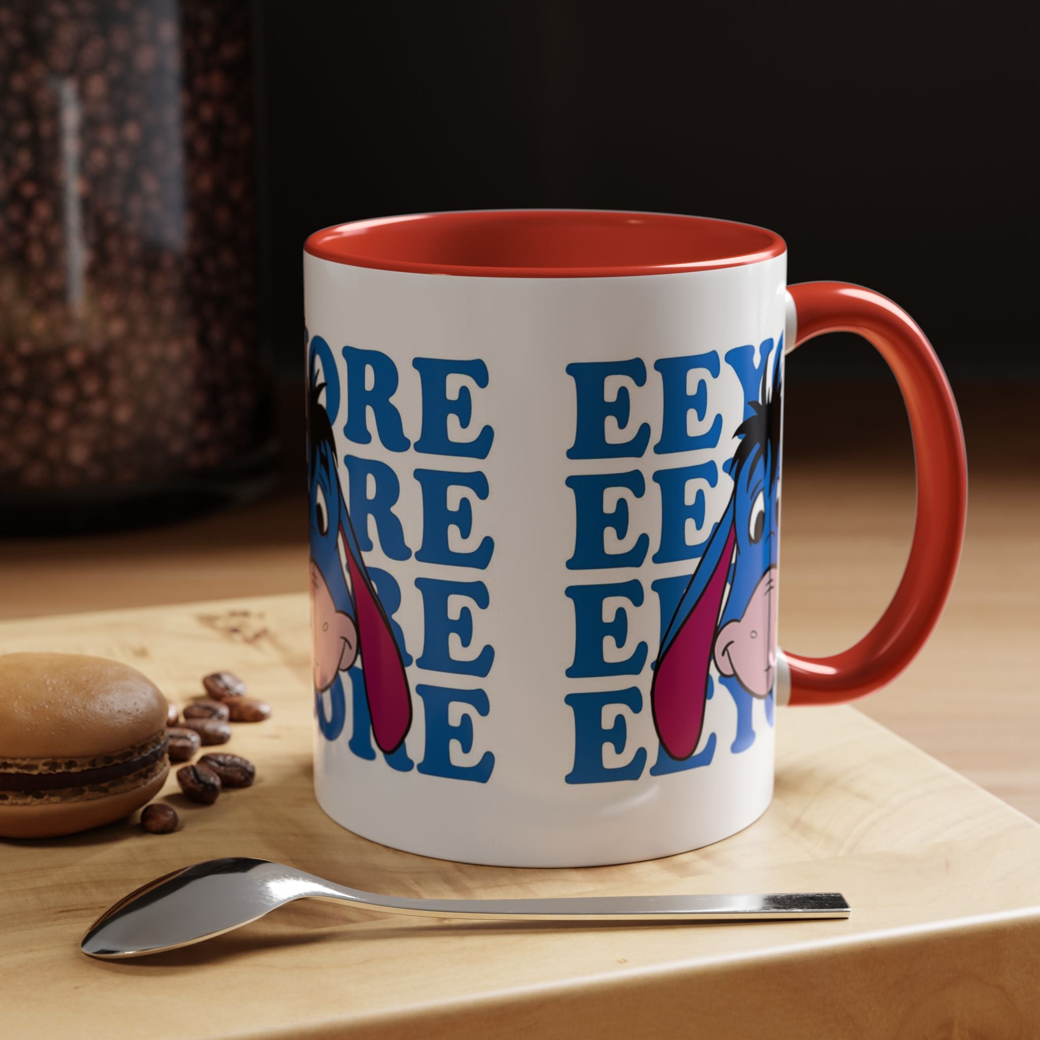 Eeyore Coffee Mug — Cute Cartoon Donkey Accent Mug (11/15 oz)