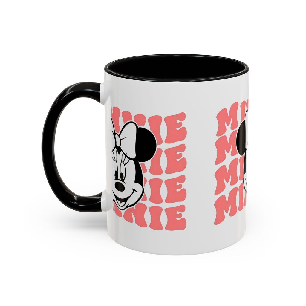 Minnie Mouse Retro Accent Coffee Mug — 11/15oz