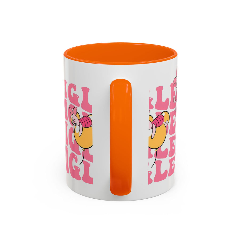 Piglet Coffee Mug — Cute Pink Winnie-The-Pooh Character Accent Mug (11/15oz)