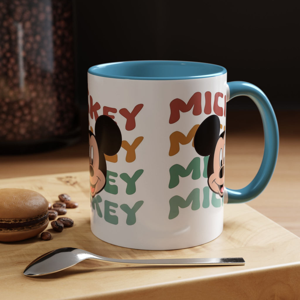 Mickey Retro Stack Accent Coffee Mug — 11/15oz