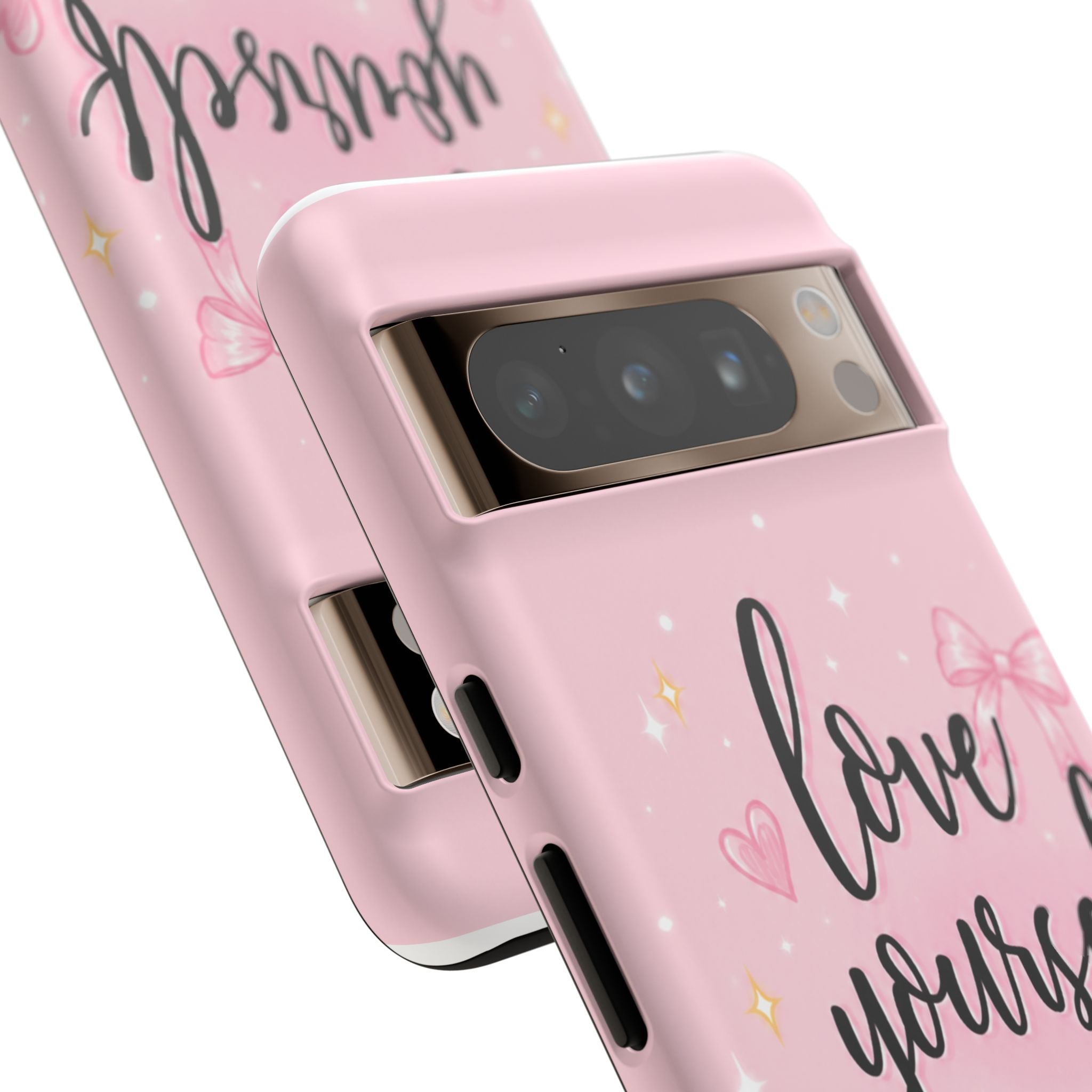 Love Yourself More Pink Inspirational Protective Case