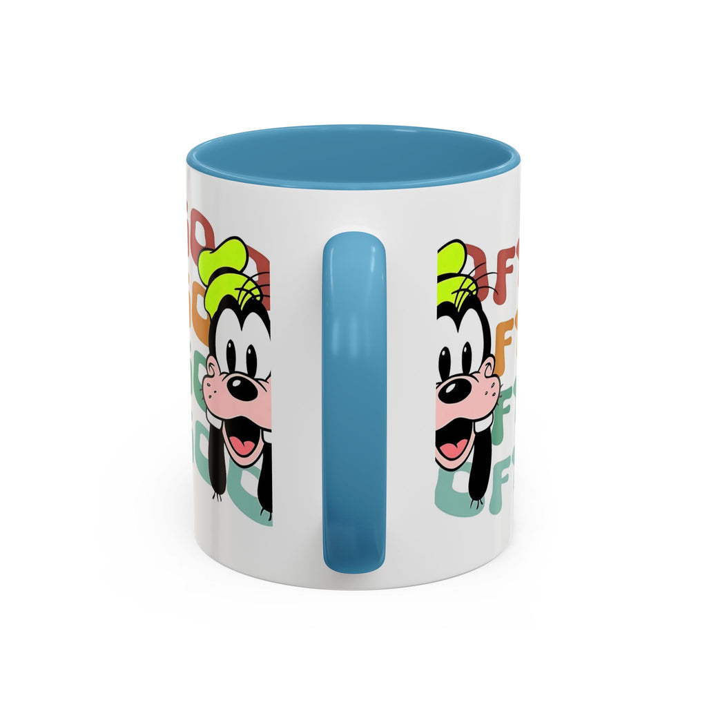 Goofy Retro Stack Accent Mug — Disney Goofy Coffee Cup (11/15oz)