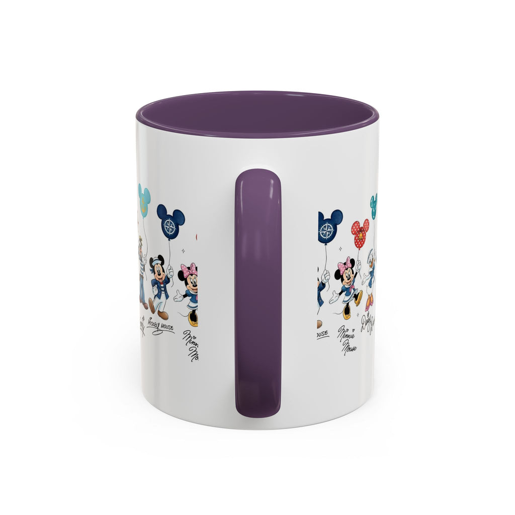 Disney Cruise Characters Accent Coffee Mug (11/15oz)