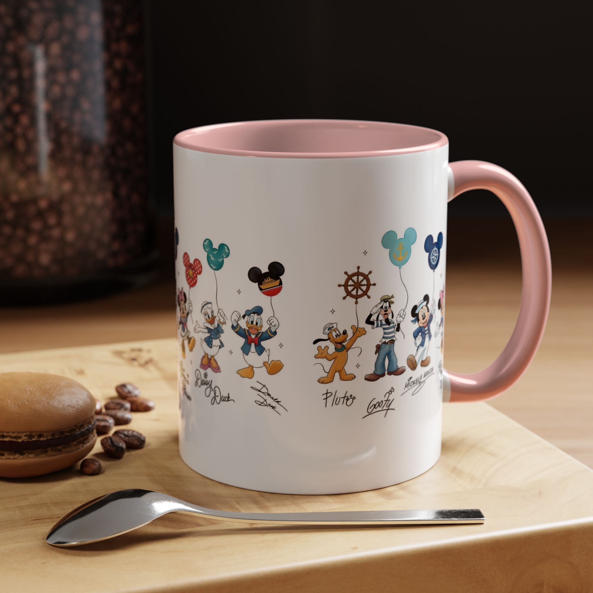 Disney Cruise Characters Accent Coffee Mug (11/15oz)