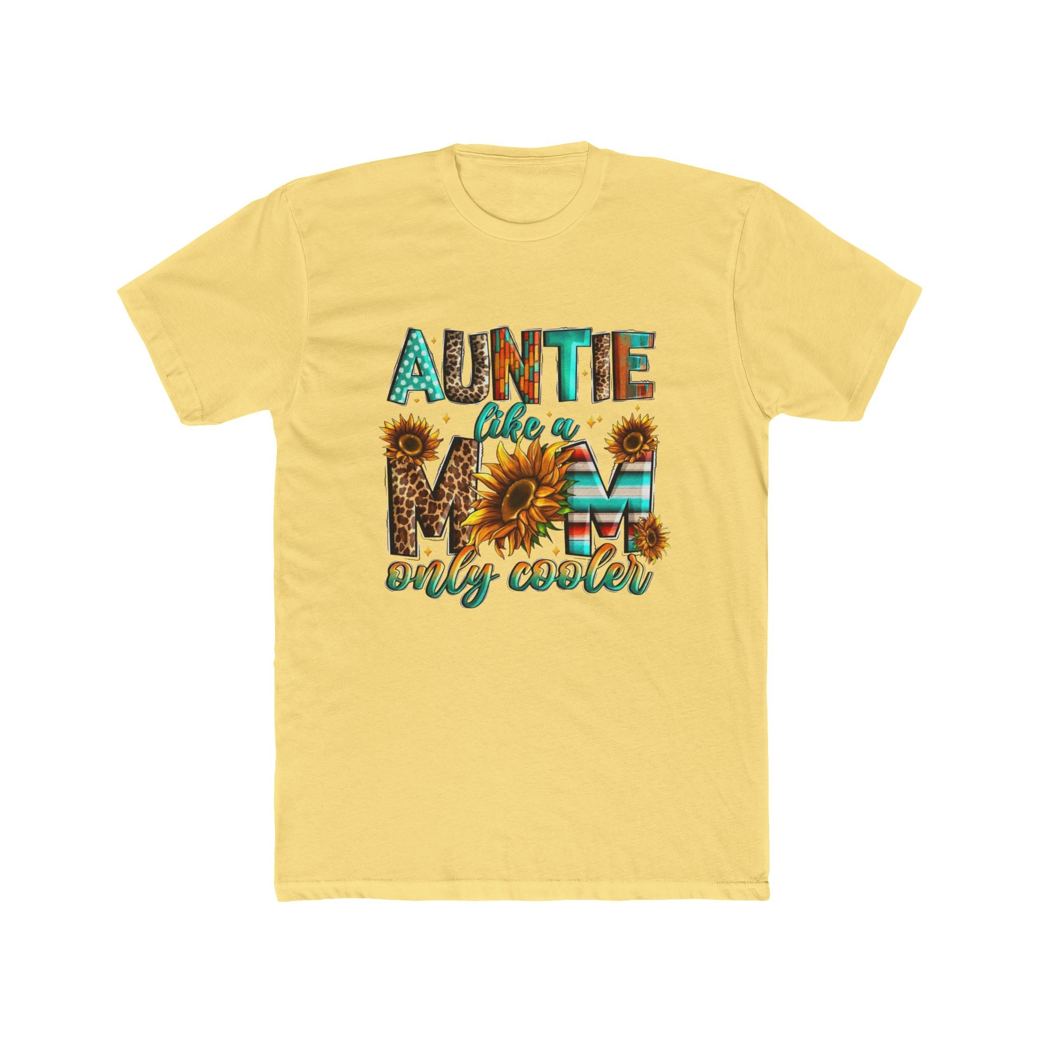 Auntie Like a Mom Only Cooler T-Shirt