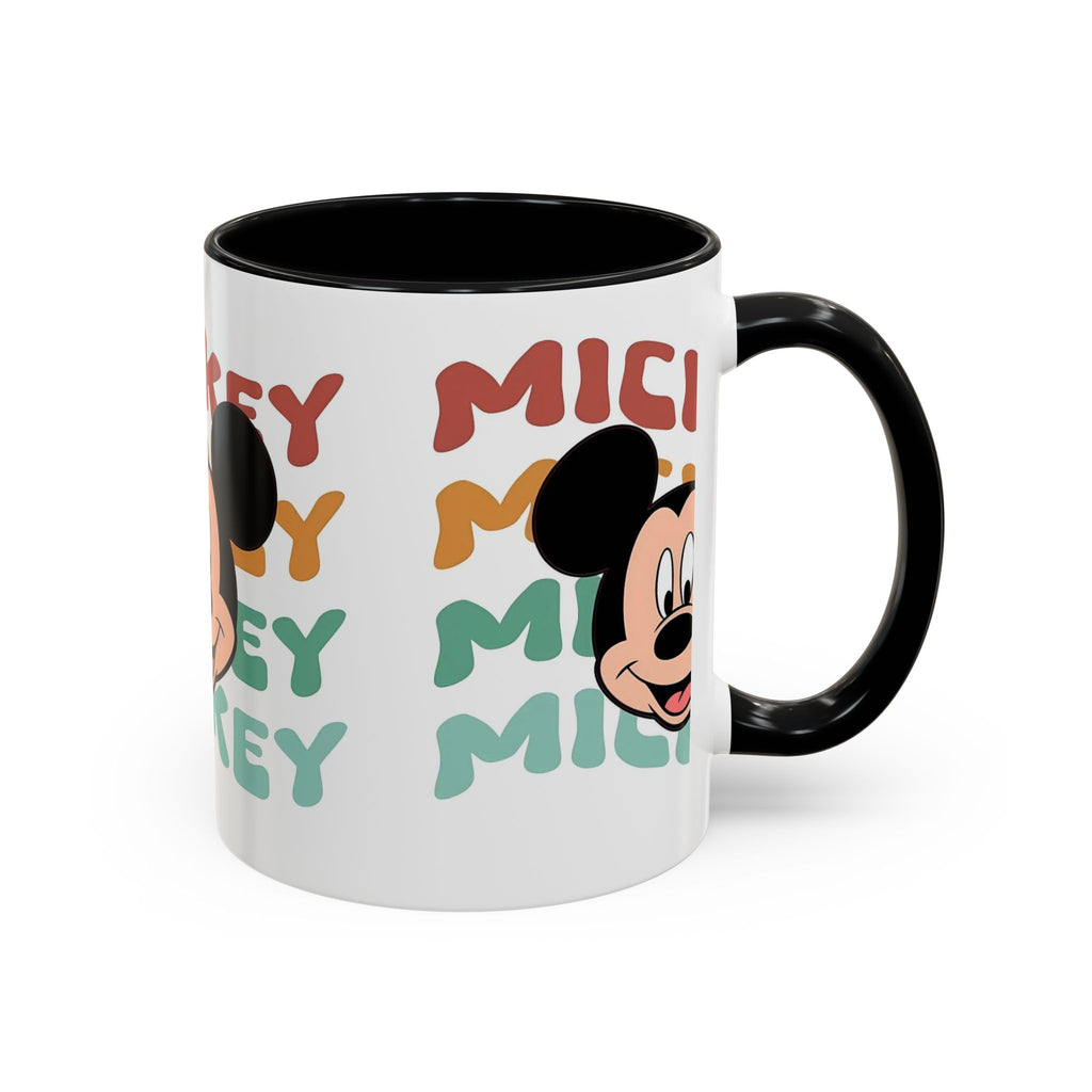 Mickey Retro Stack Accent Coffee Mug — 11/15oz
