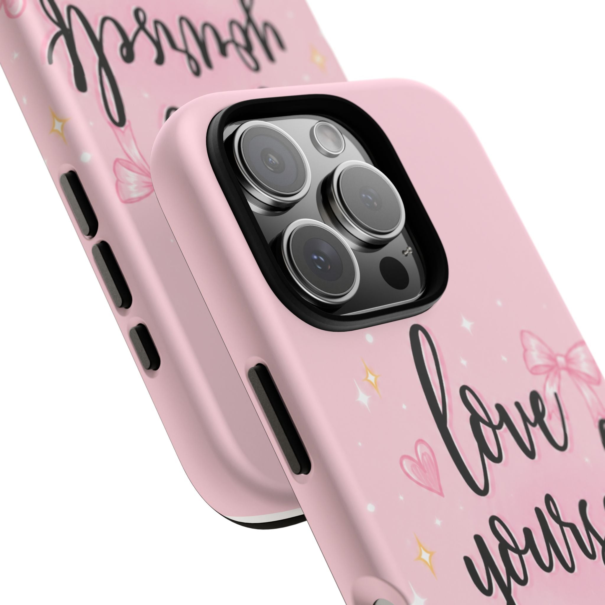 Love Yourself More Pink Inspirational Protective Case