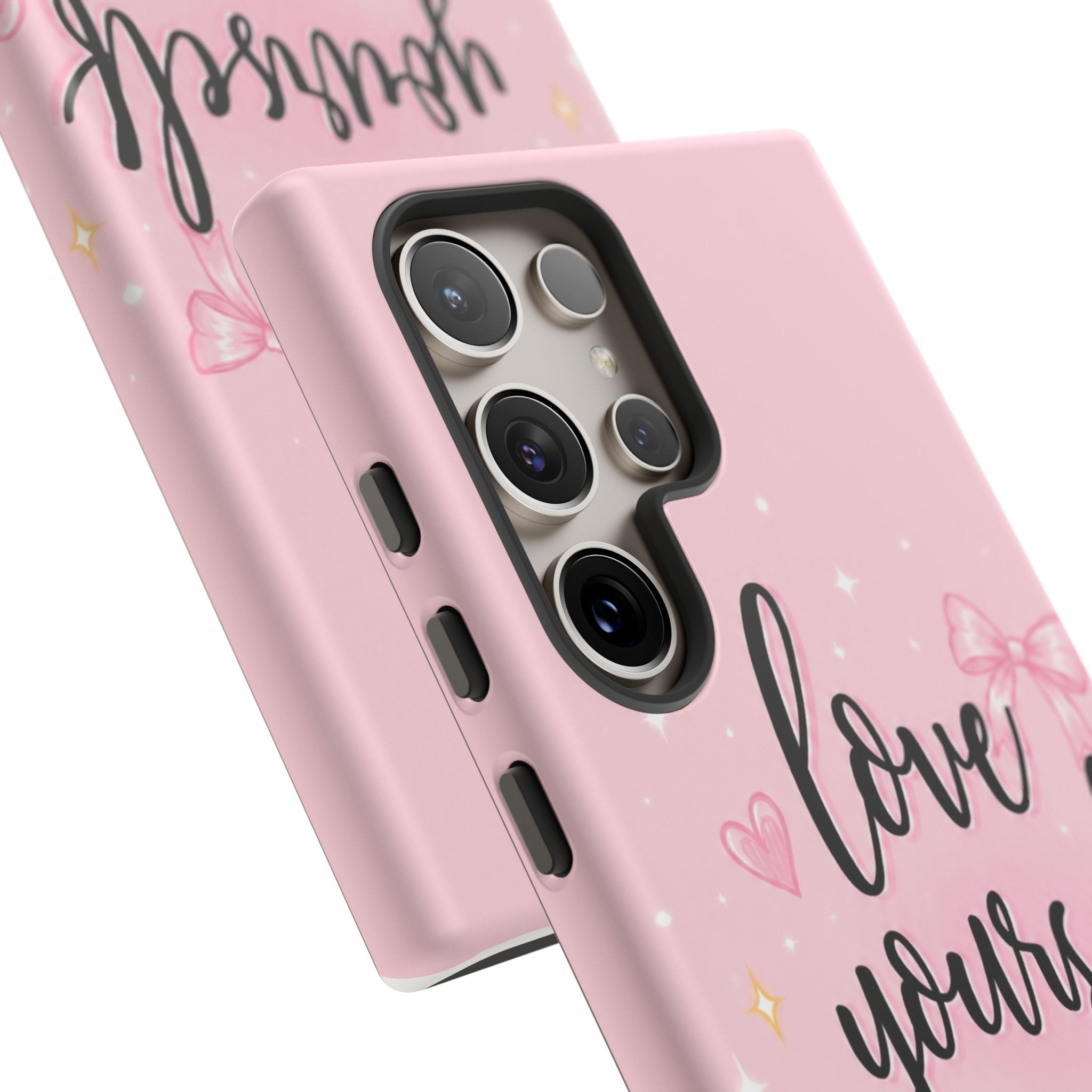 Love Yourself More Pink Inspirational Protective Case