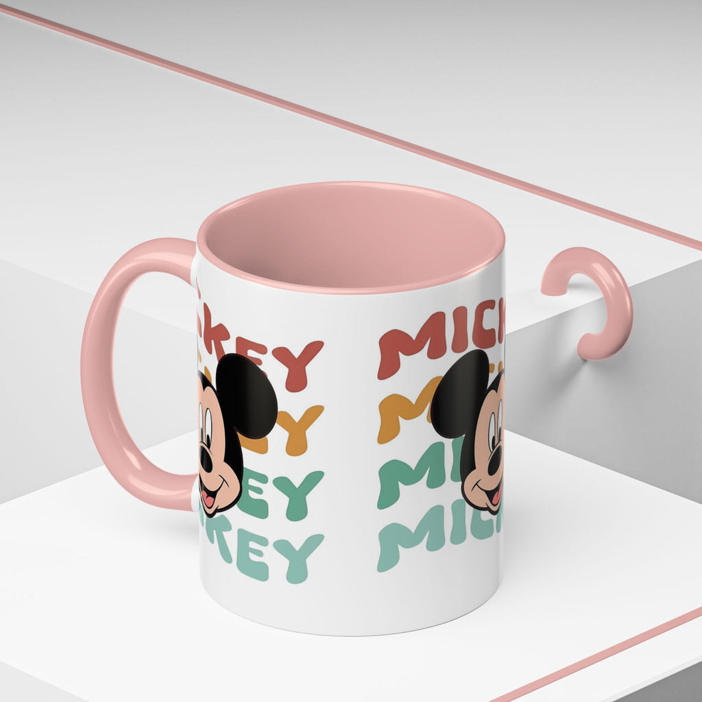 Mickey Retro Stack Accent Coffee Mug — 11/15oz