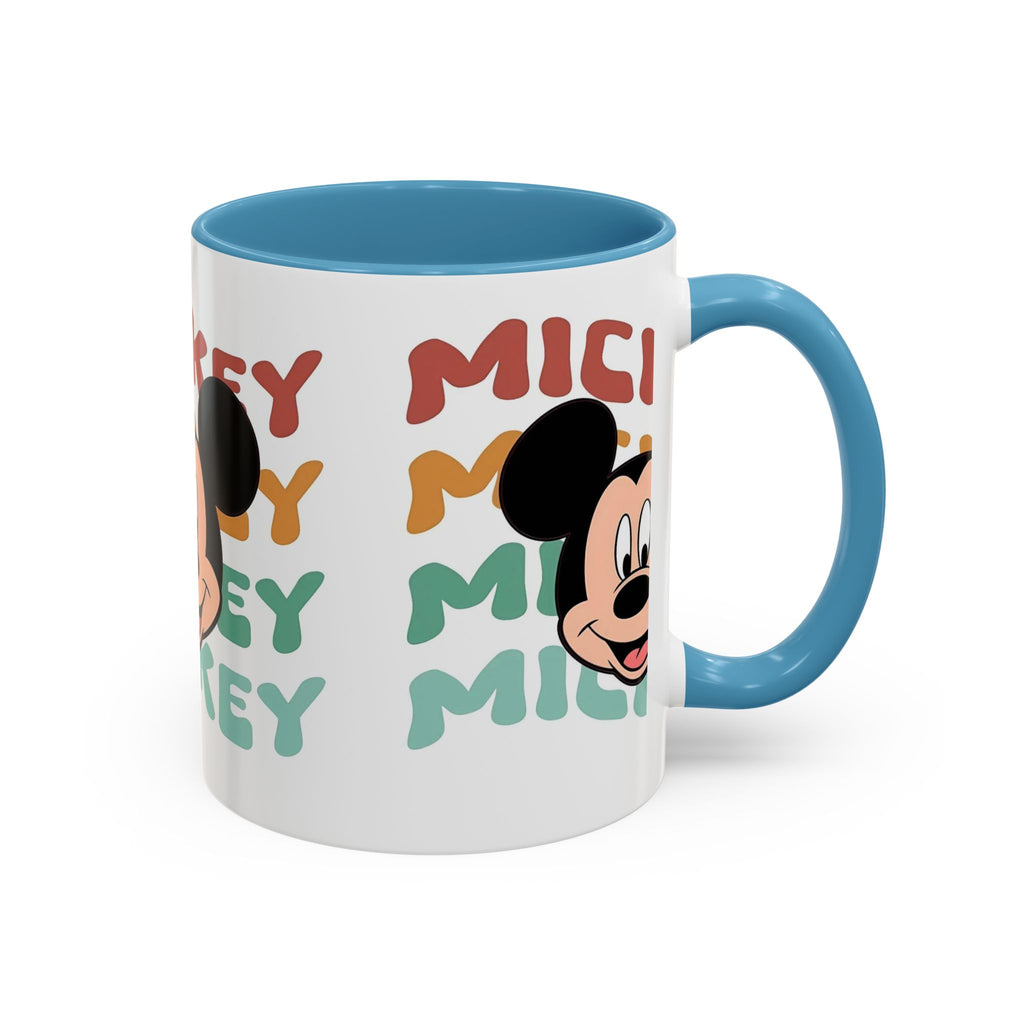Mickey Retro Stack Accent Coffee Mug — 11/15oz
