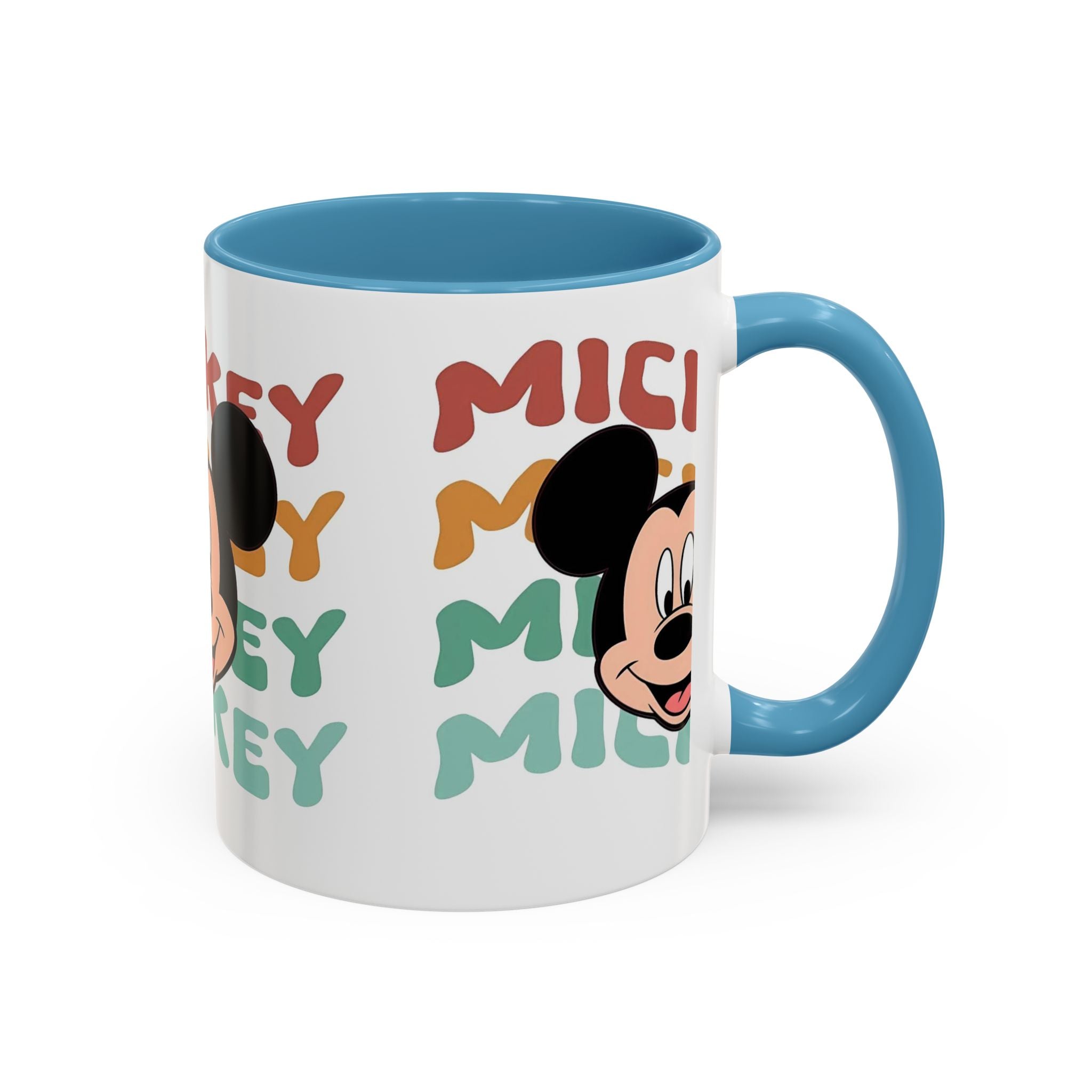 Mickey Retro Stack Accent Coffee Mug — 11/15oz