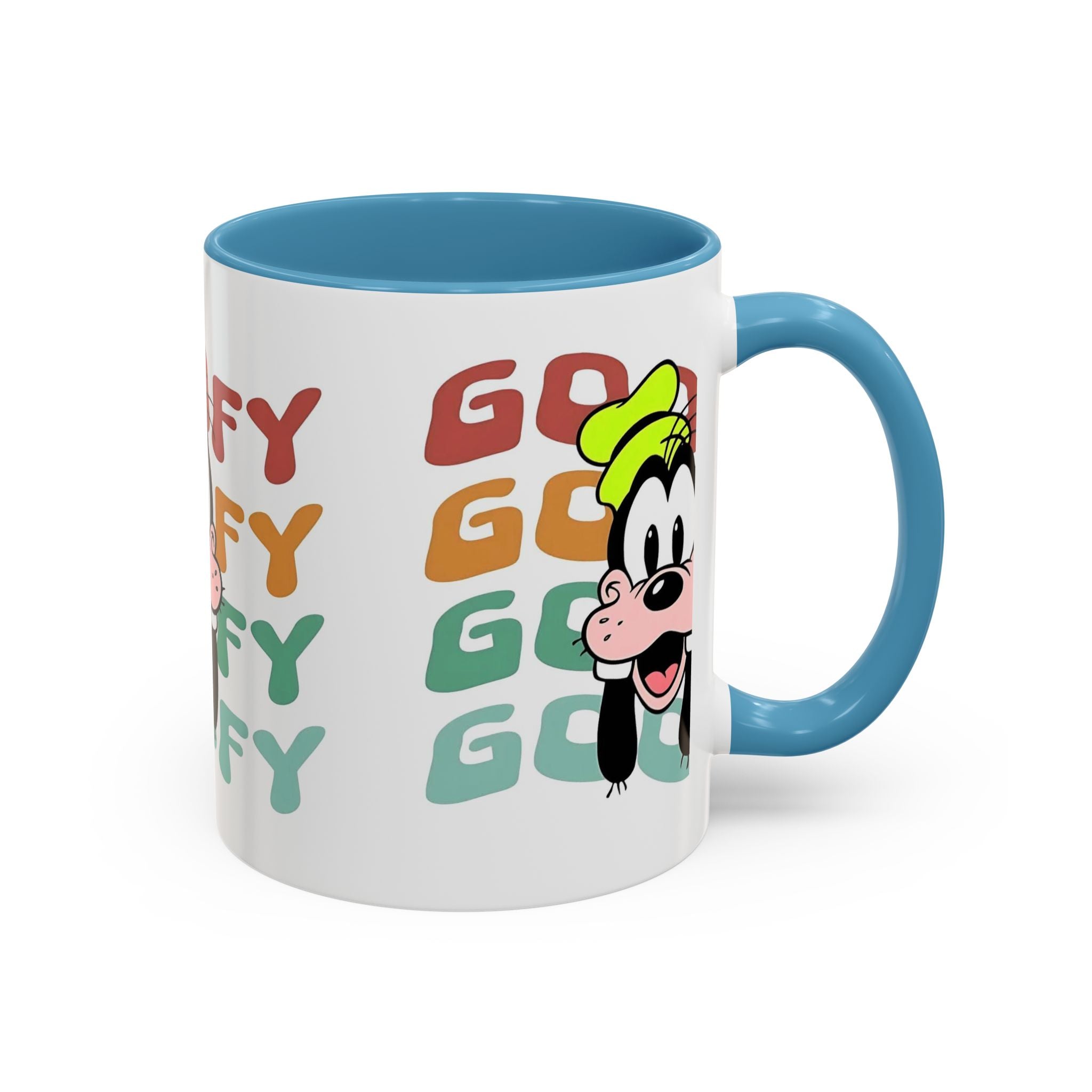 Goofy Retro Stack Accent Mug — Disney Goofy Coffee Cup (11/15oz)
