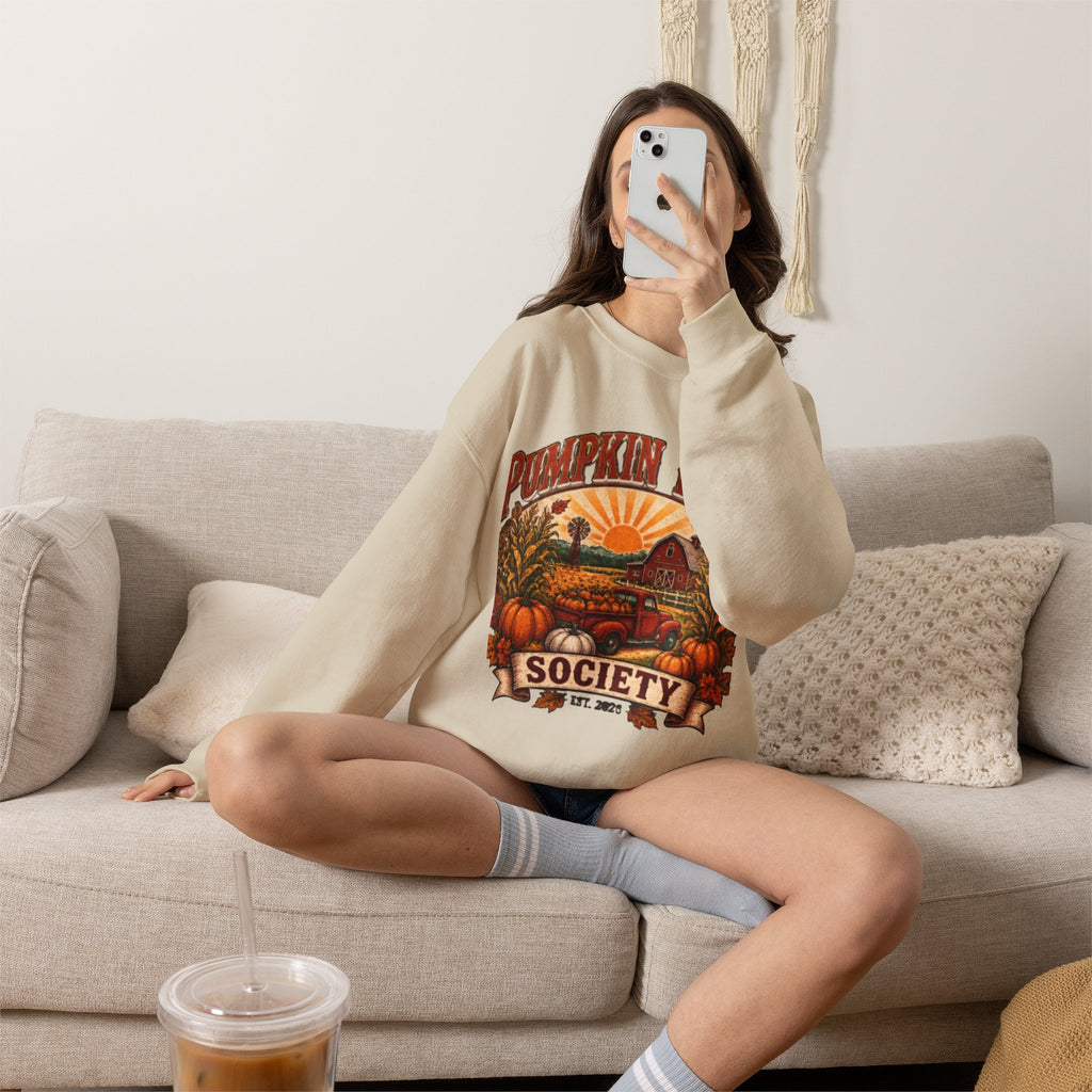 Pumpkin Patch Society Crewneck Sweatshirt