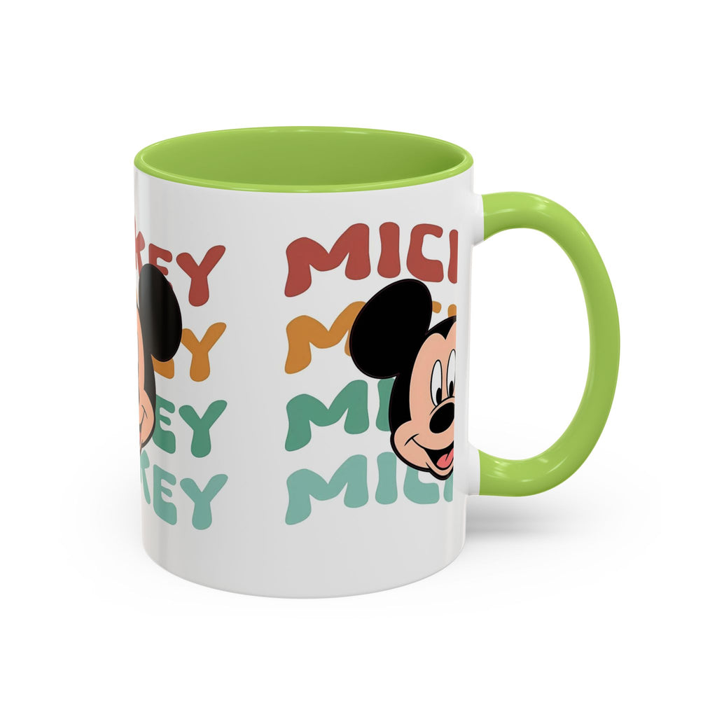 Mickey Retro Stack Accent Coffee Mug — 11/15oz